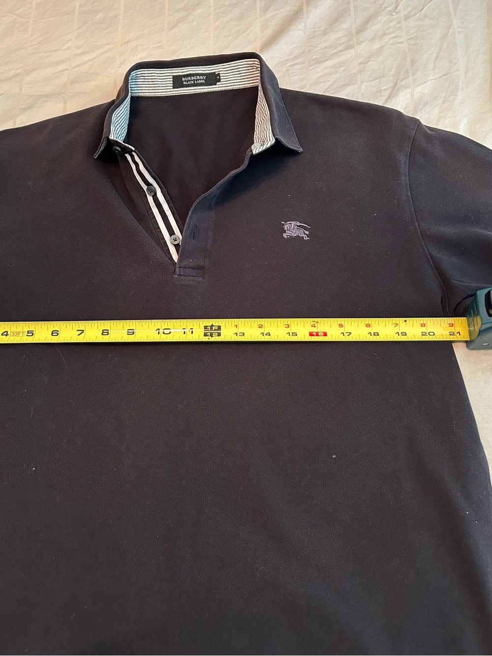BURBERRY BLACK LABEL Men’s Polo Shirt - UNISEX - Picture 5 of 8